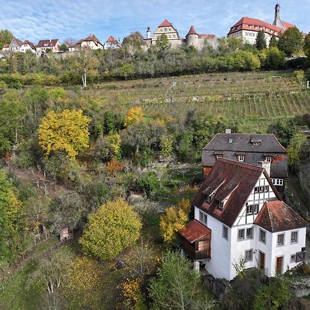 Ferienhaus Kobolzeller Schloesschen A.D.Weinsteige Rothenburg ob der Tauber Eksteriør billede