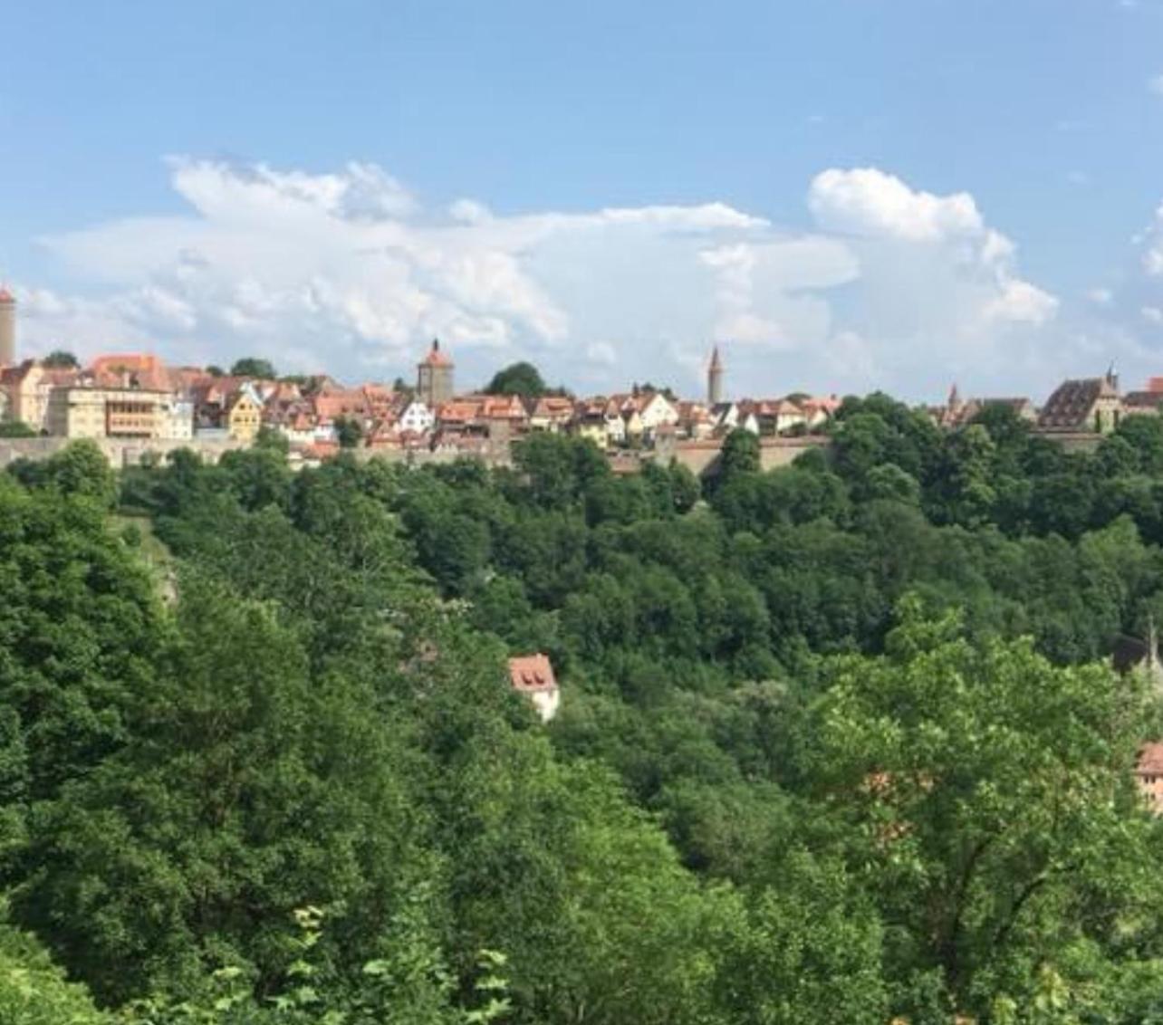 Ferienhaus Kobolzeller Schloesschen A.D.Weinsteige Rothenburg ob der Tauber Eksteriør billede